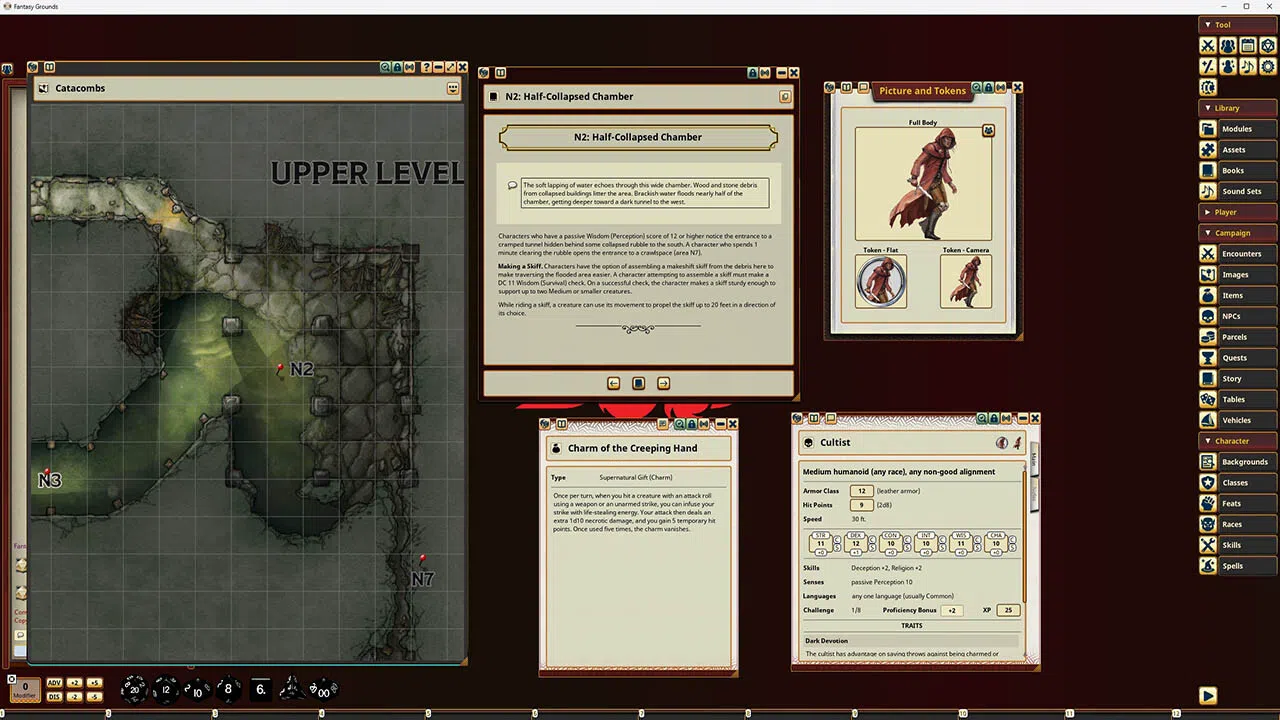 Fantasy Grounds - D&D Vecna: Nest of the Eldritch Eye Screenshot 0