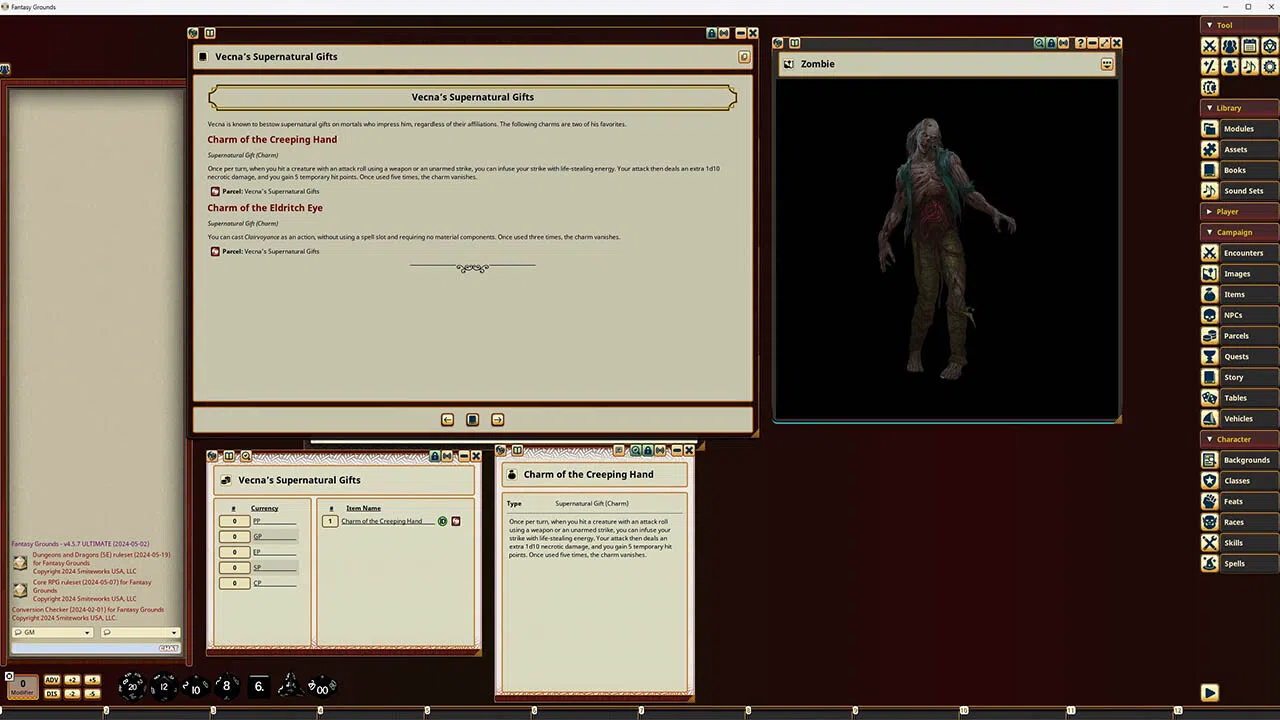 Fantasy Grounds - D&D Vecna: Nest of the Eldritch Eye Screenshot 1