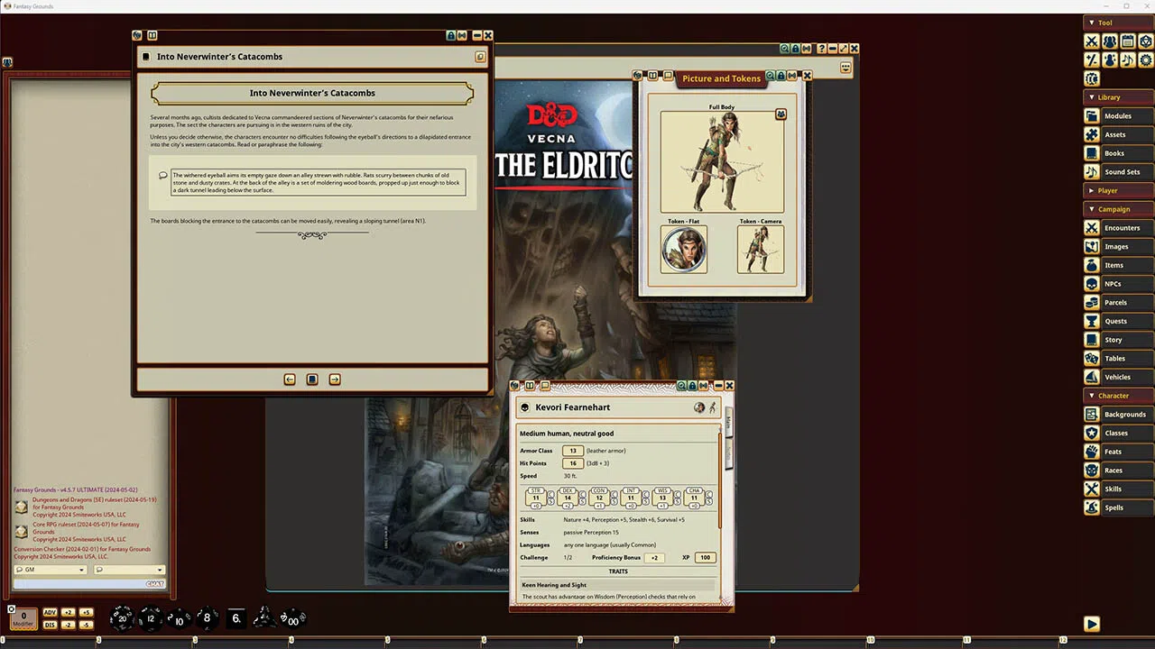 Fantasy Grounds - D&D Vecna: Nest of the Eldritch Eye Screenshot 2