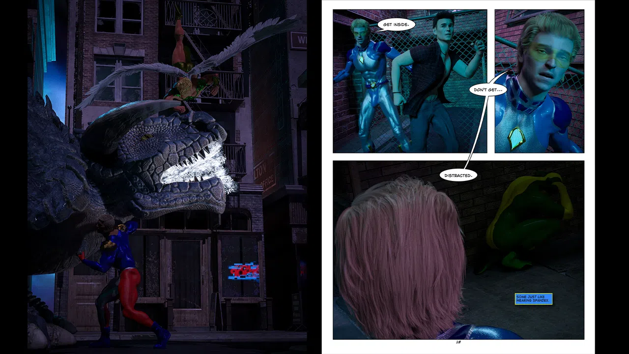 The Coming End Prequel: Spotlight Adventure Comics Screenshot 4