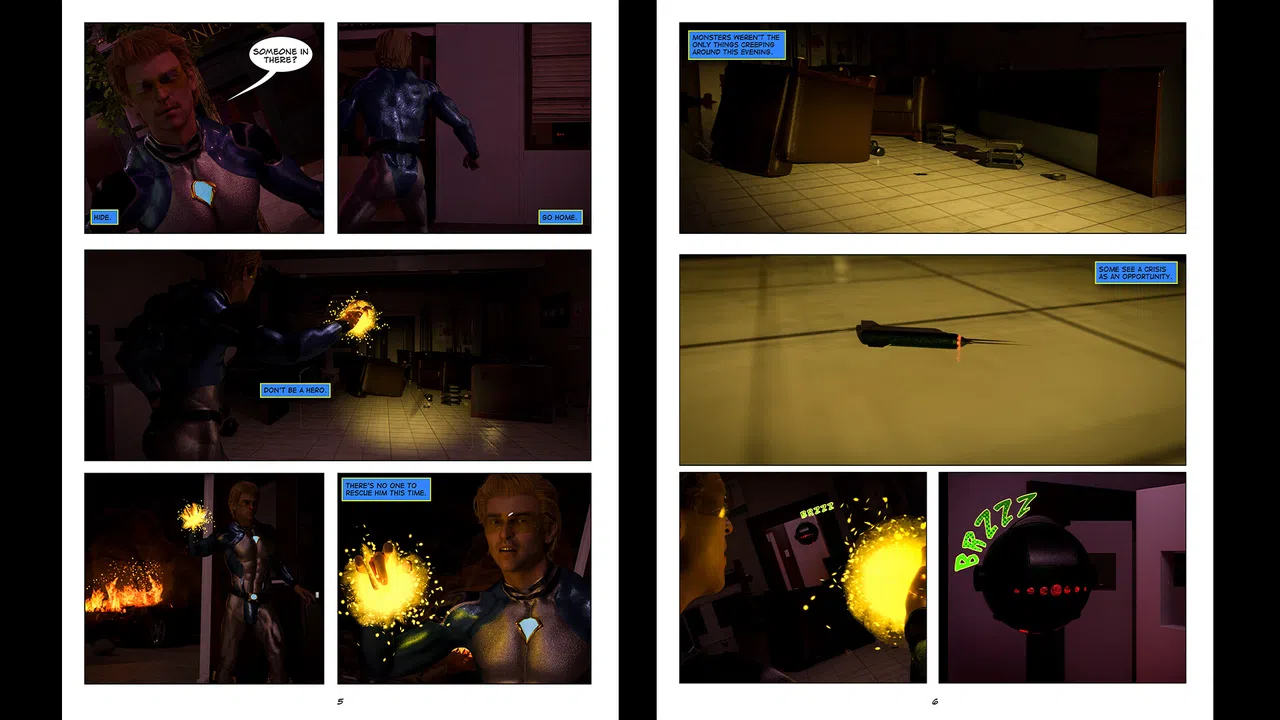 The Coming End Prequel: Spotlight Adventure Comics Screenshot 8