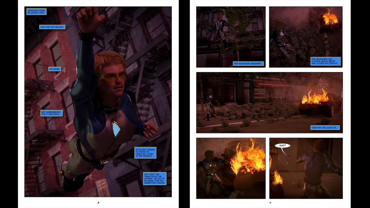 The Coming End Prequel: Spotlight Adventure Comics Screenshot 7