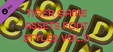TIGER GAME ASSETS FONT STYLES VOL.11