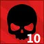 Zombie killer amateur icon
