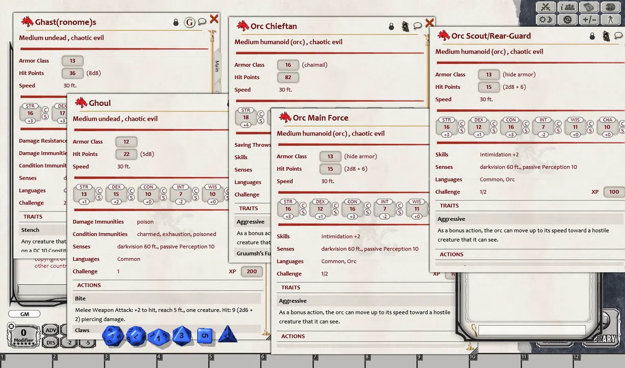 Fantasy Grounds - Entrees, Entrails, Canapes and Corpses (5E) Screenshot 1