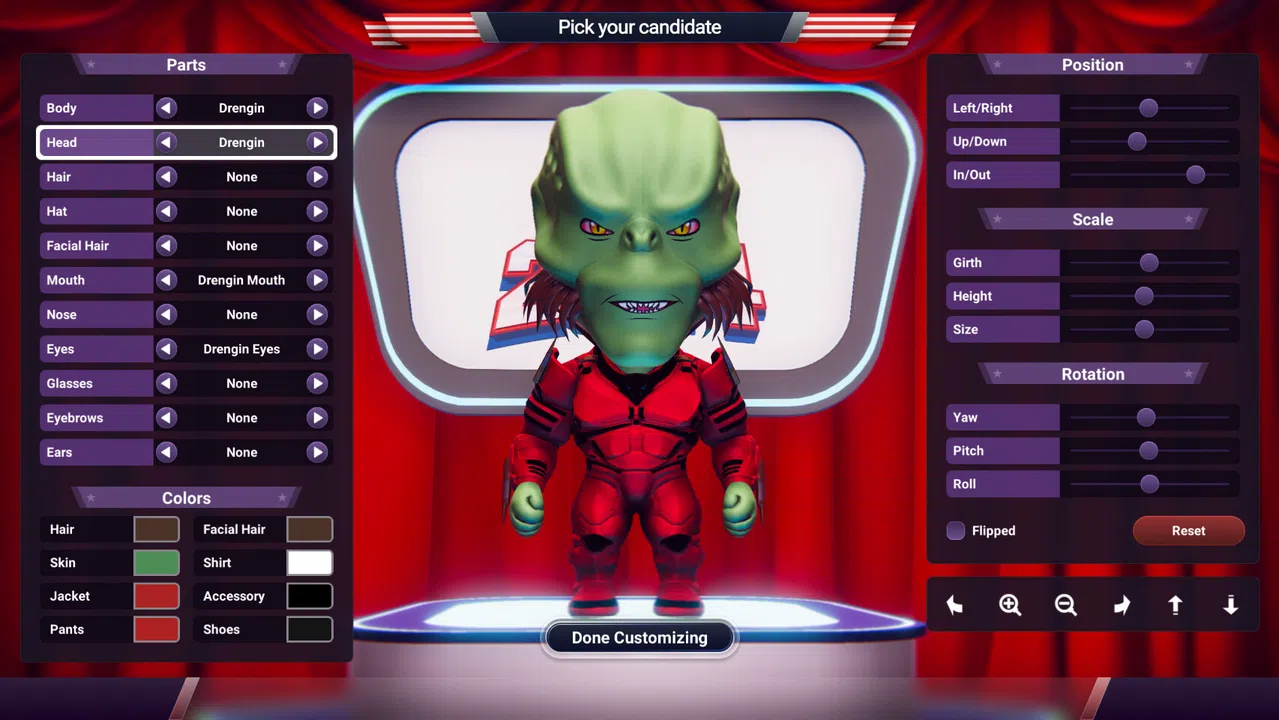 The Political Machine 2024 - Cabinet of Curiosities Screenshot 0