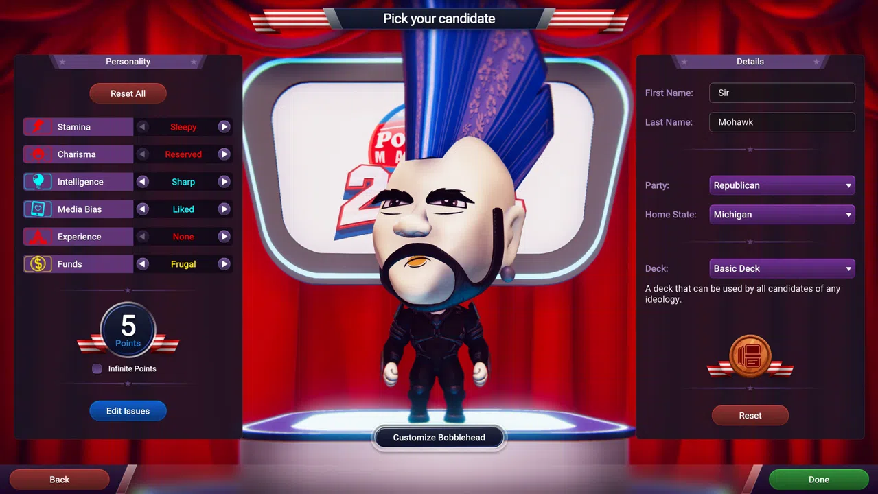 The Political Machine 2024 - Cabinet of Curiosities Screenshot 4