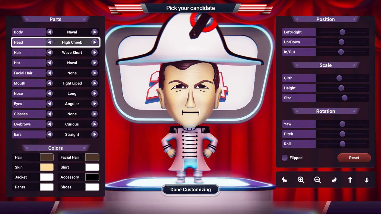 The Political Machine 2024 - Cabinet of Curiosities Screenshot 1