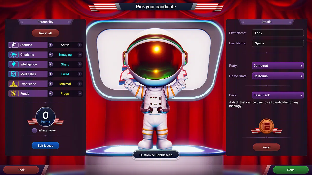 The Political Machine 2024 - Cabinet of Curiosities Screenshot 2