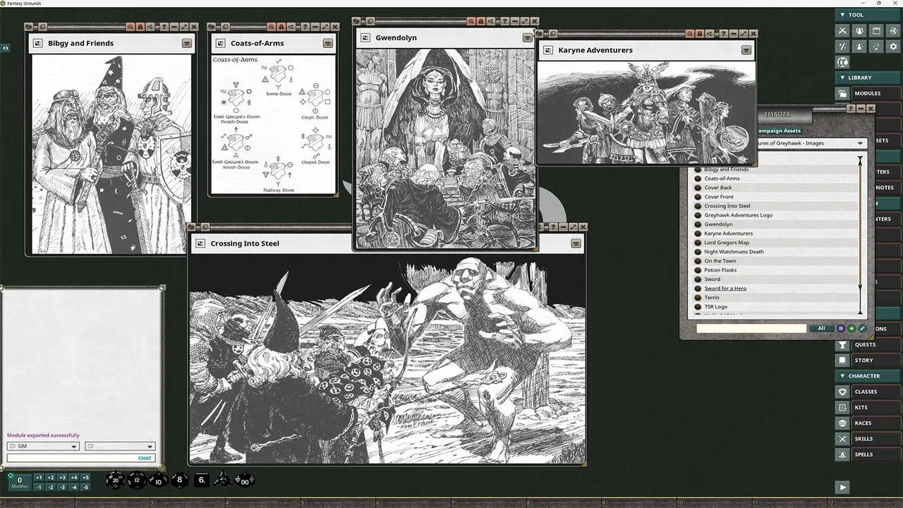 Fantasy Grounds - D&D Classics: WGR2 Treasures of Greyhawk (2E) Screenshot 3