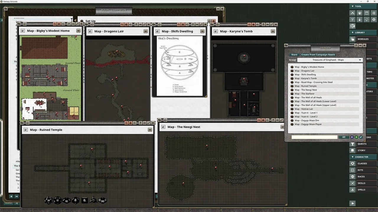 Fantasy Grounds - D&D Classics: WGR2 Treasures of Greyhawk (2E) Screenshot 2
