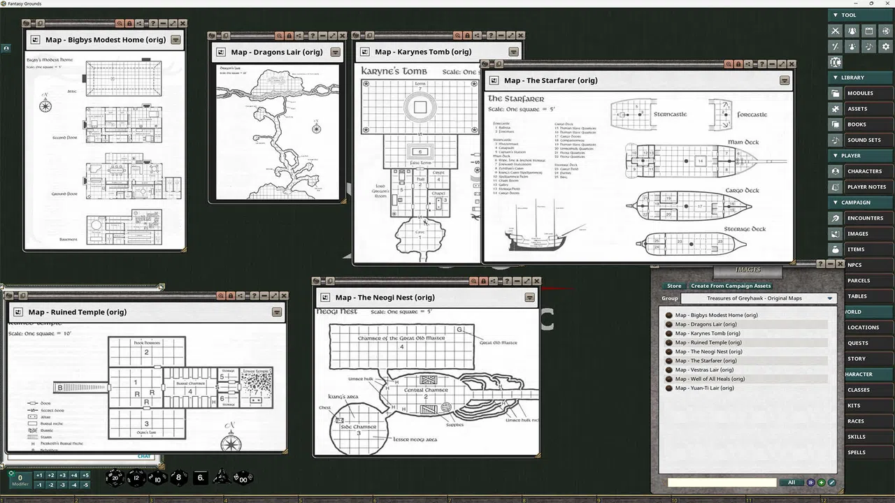 Fantasy Grounds - D&D Classics: WGR2 Treasures of Greyhawk (2E) Screenshot 1
