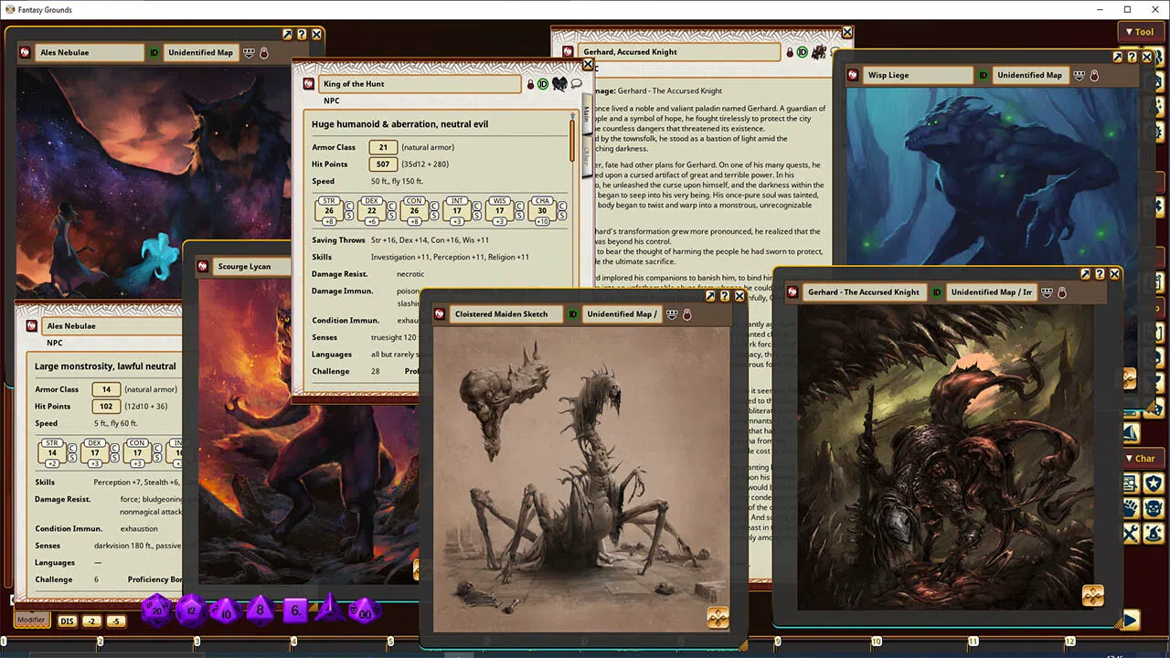 Fantasy Grounds - Steinhardt's Guide to the Eldritch Hunt Screenshot 1