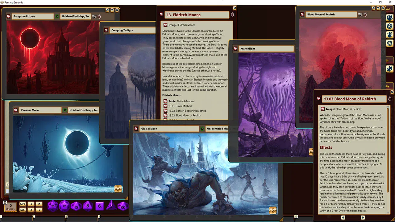 Fantasy Grounds - Steinhardt's Guide to the Eldritch Hunt Screenshot 0