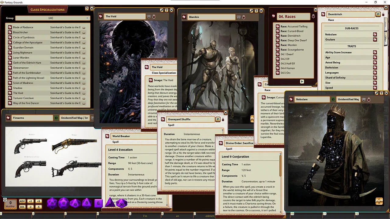 Fantasy Grounds - Steinhardt's Guide to the Eldritch Hunt Screenshot 5