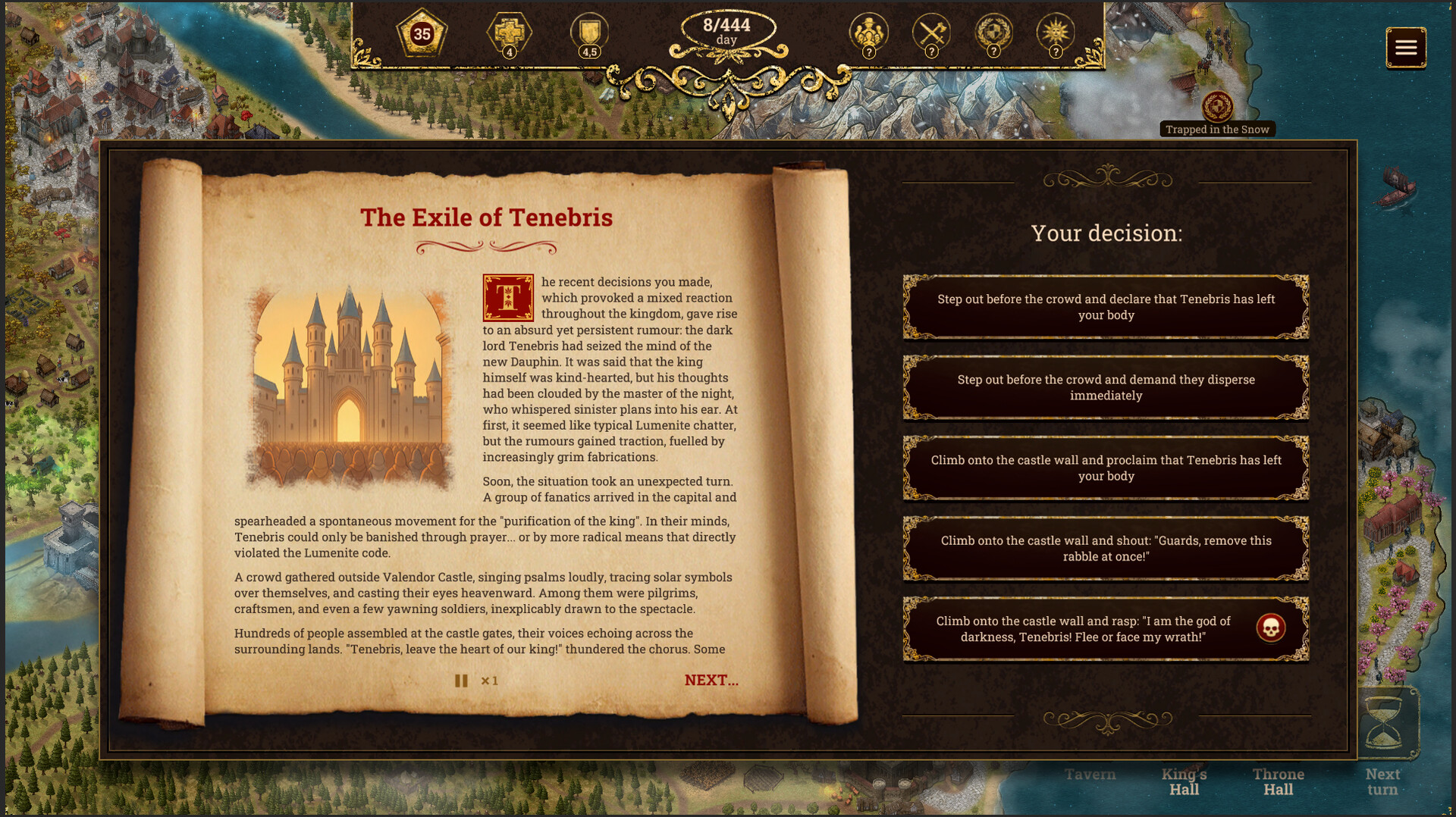 The Succession of Changing Kings Screenshot 2