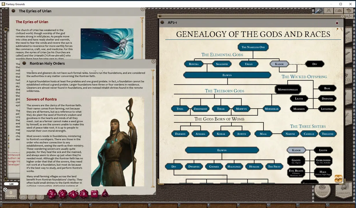 Fantasy Grounds - The Book of the Righteous (5E) Screenshot 2