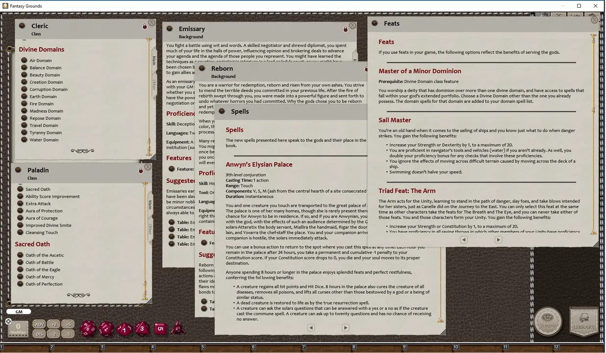 Fantasy Grounds - The Book of the Righteous (5E) Screenshot 3