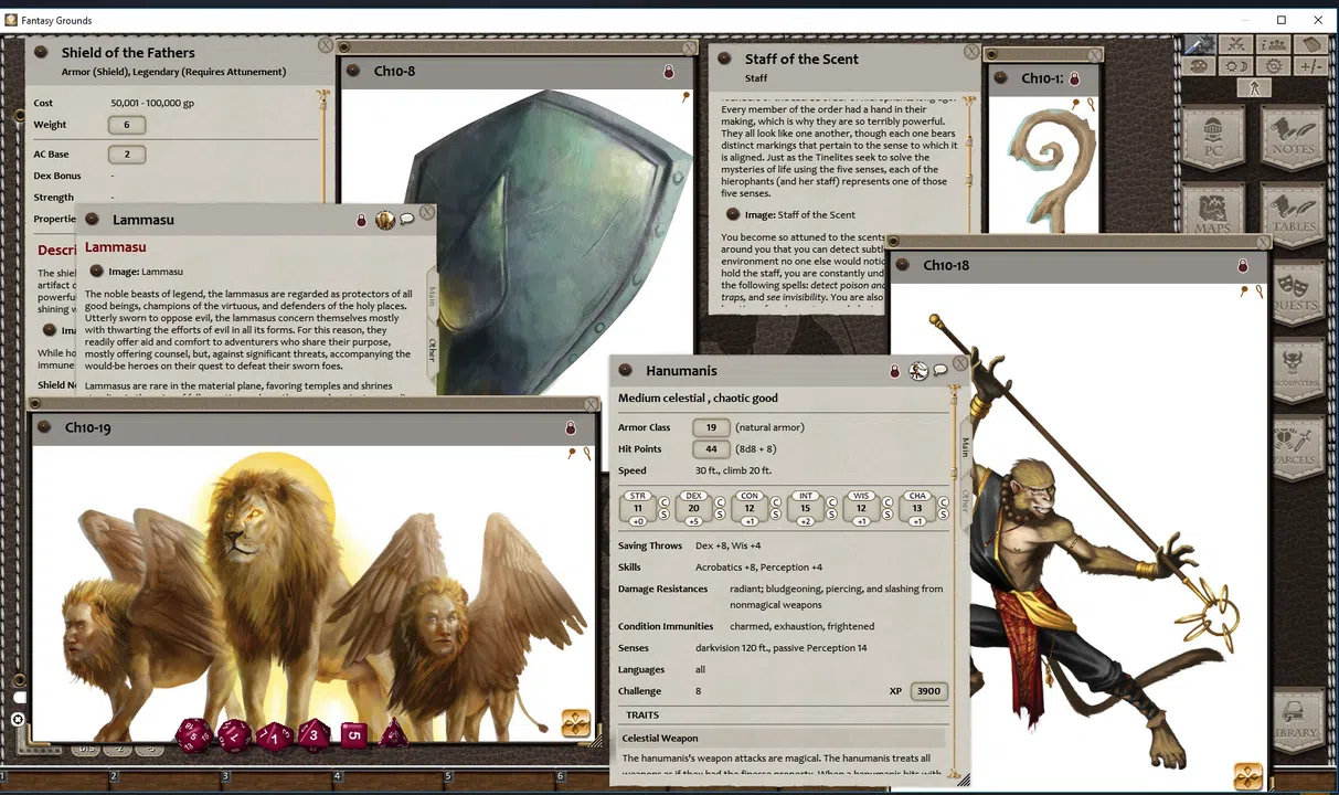 Fantasy Grounds - The Book of the Righteous (5E) Screenshot 1