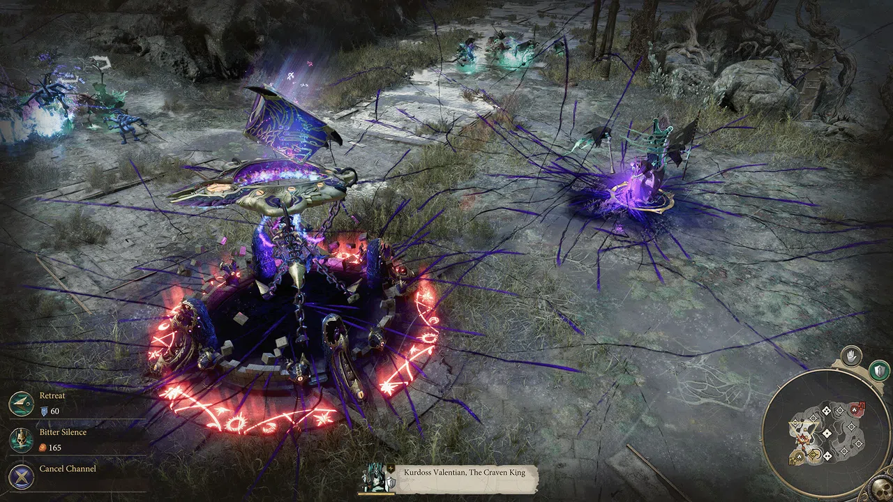 Warhammer Age of Sigmar: Realms of Ruin - Kurdoss Valentian, The Craven King Screenshot 1