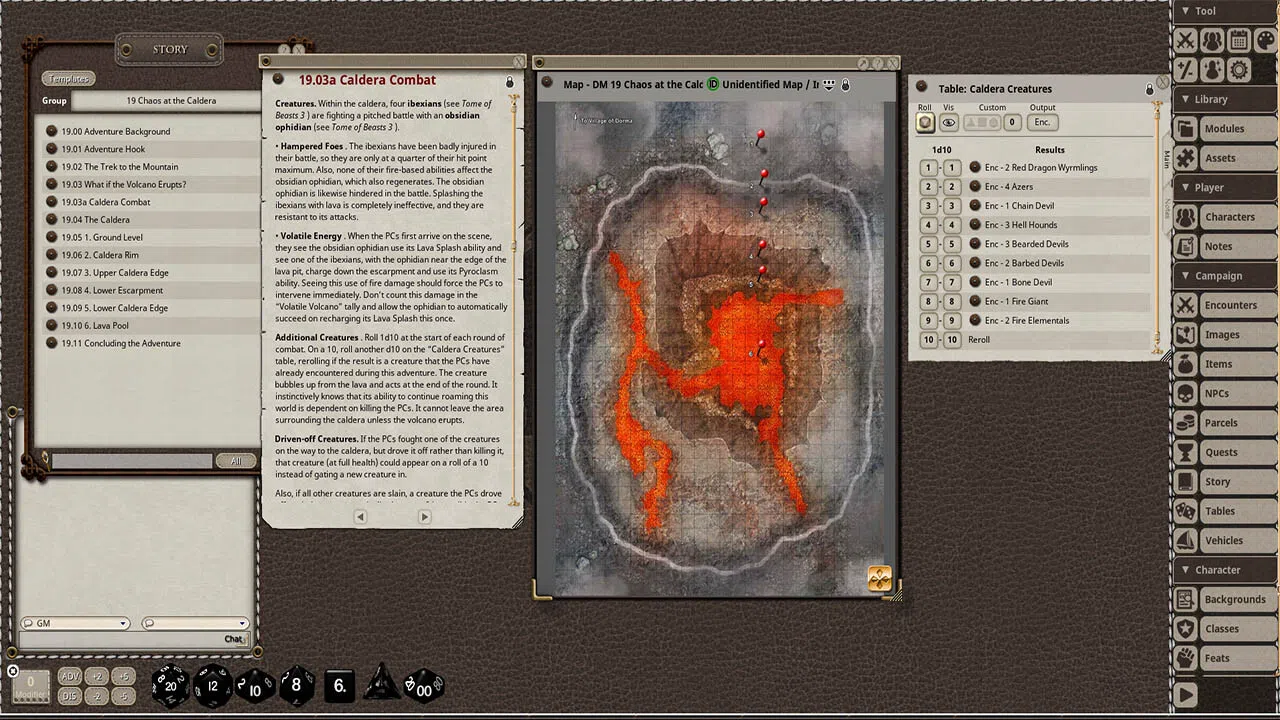 Fantasy Grounds - Tome of Beasts 3 Lairs for 5th Edition Screenshot 2