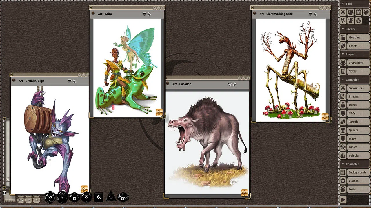 Fantasy Grounds - Tome of Beasts 3 Lairs for 5th Edition Screenshot 1