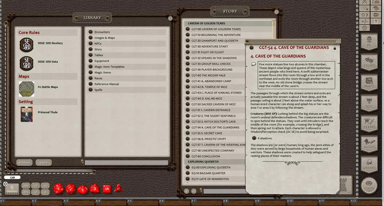 Fantasy Grounds - 5E: Primeval Thule Campaign Setting Screenshot 5