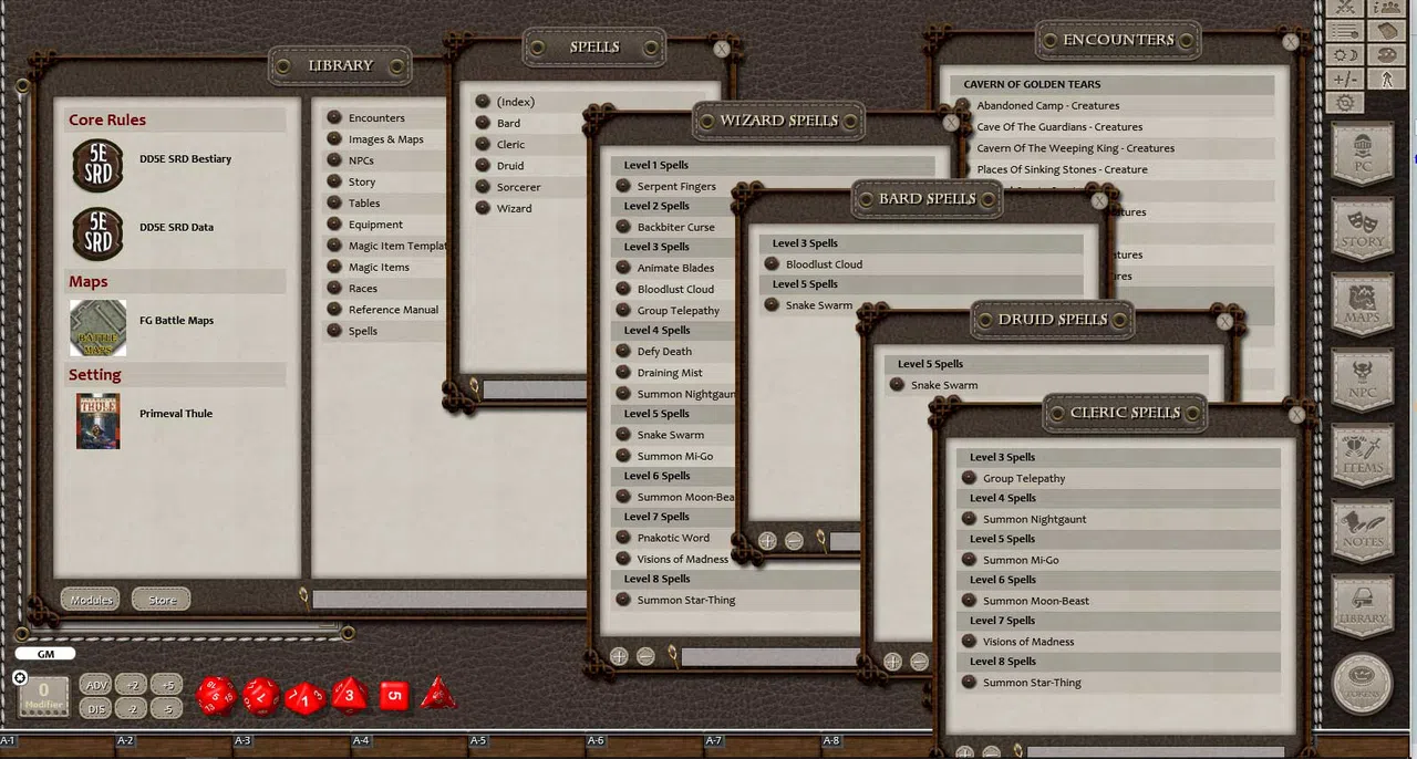 Fantasy Grounds - 5E: Primeval Thule Campaign Setting Screenshot 2