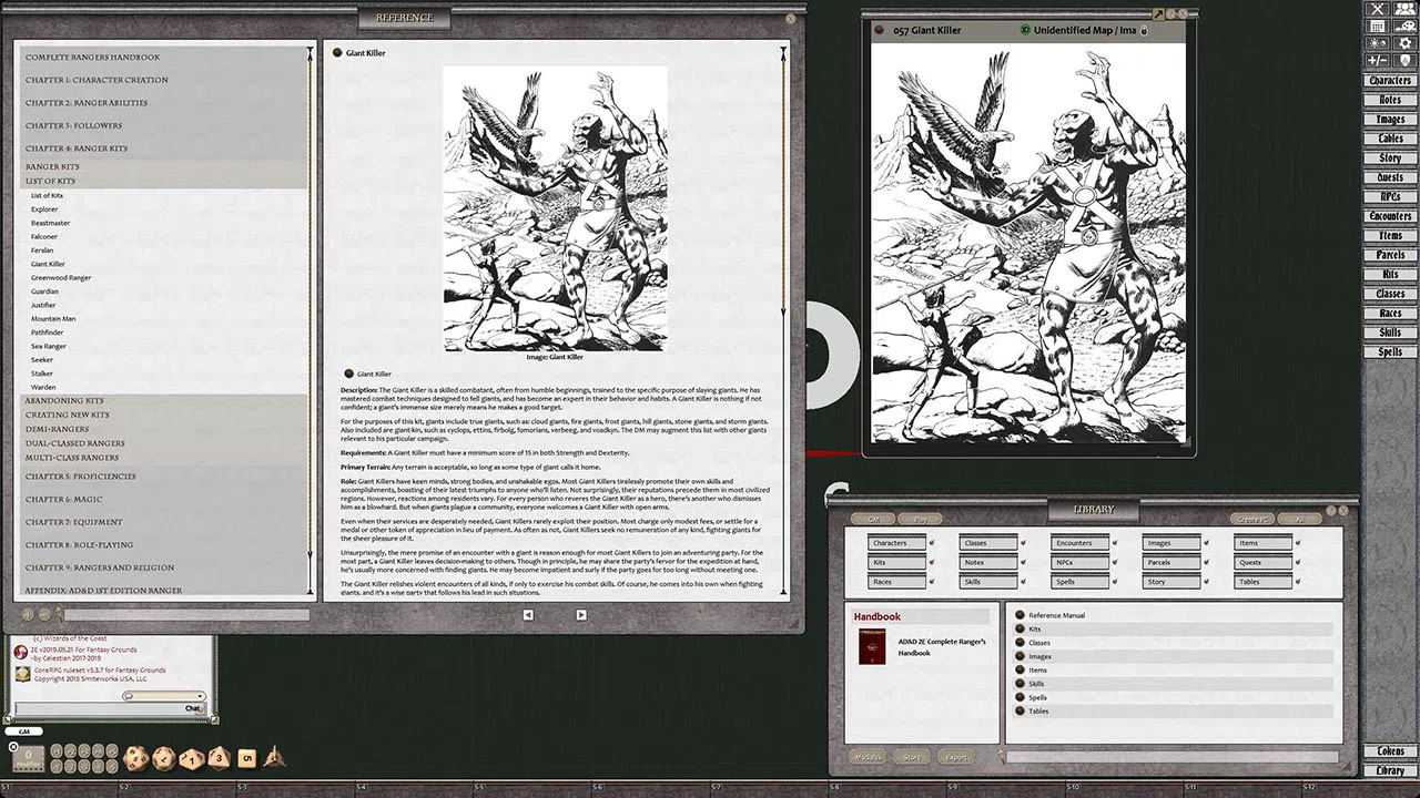 Fantasy Grounds - D&D Classics: PHBR11 The Complete Ranger's Handbook (2E) Screenshot 0