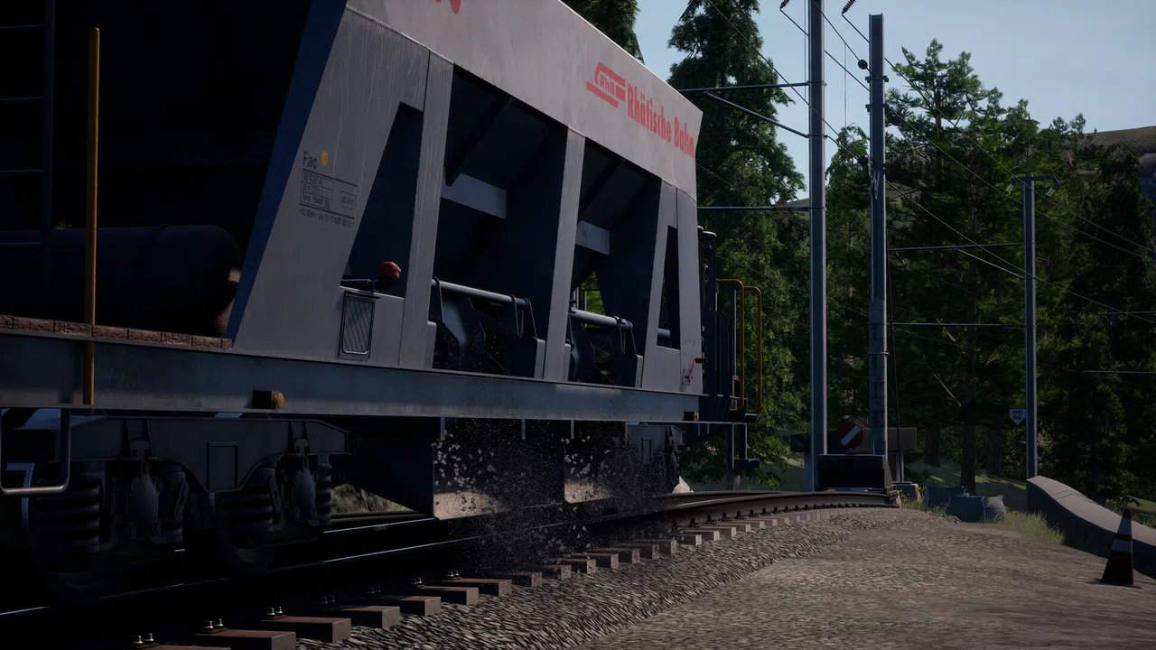 Train Sim World® 6: RhB Arosa Aggregates Pack Screenshot 8