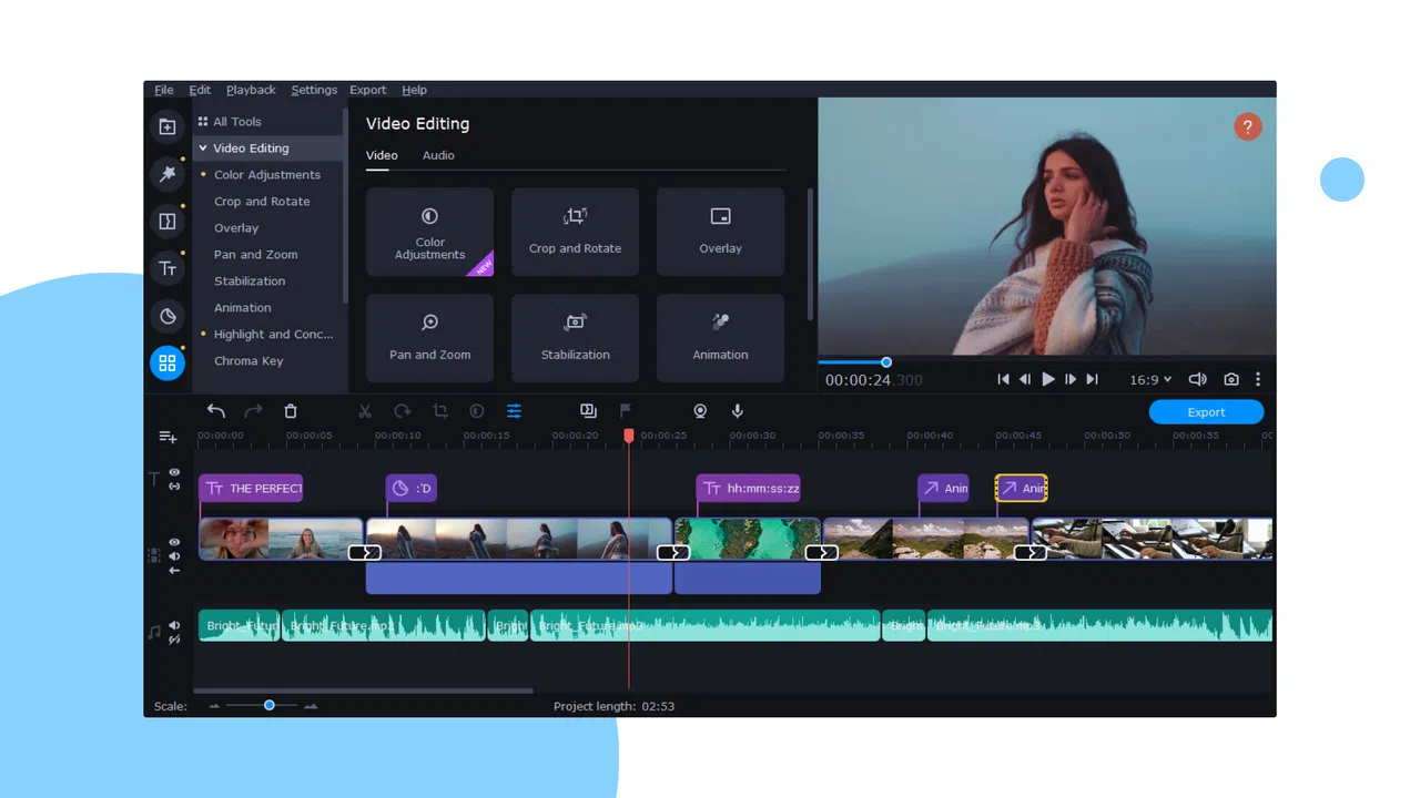 Movavi Video Suite 2022 Steam Edition - Video Making Software: Video Editor Plus, Screen Recorder and Video Converter Premium Screenshot 3