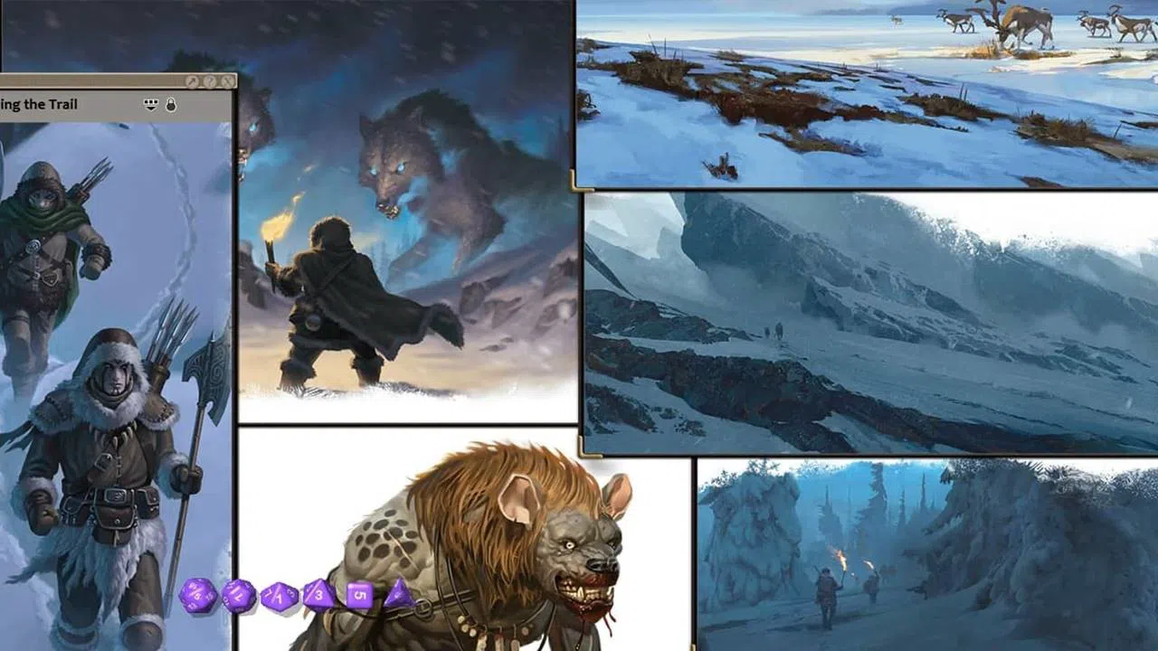 Fantasy Grounds - D&D Adventurers League 10-00 Ice Road Trackers Screenshot 1