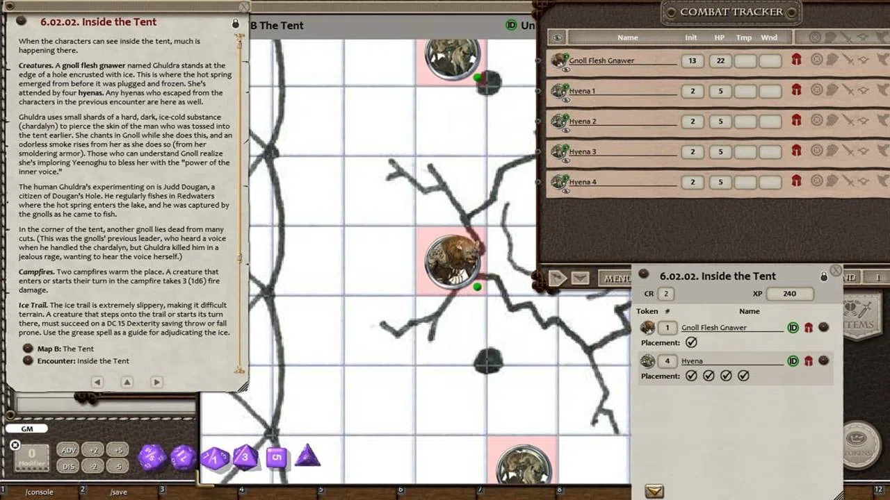 Fantasy Grounds - D&D Adventurers League 10-00 Ice Road Trackers Screenshot 4