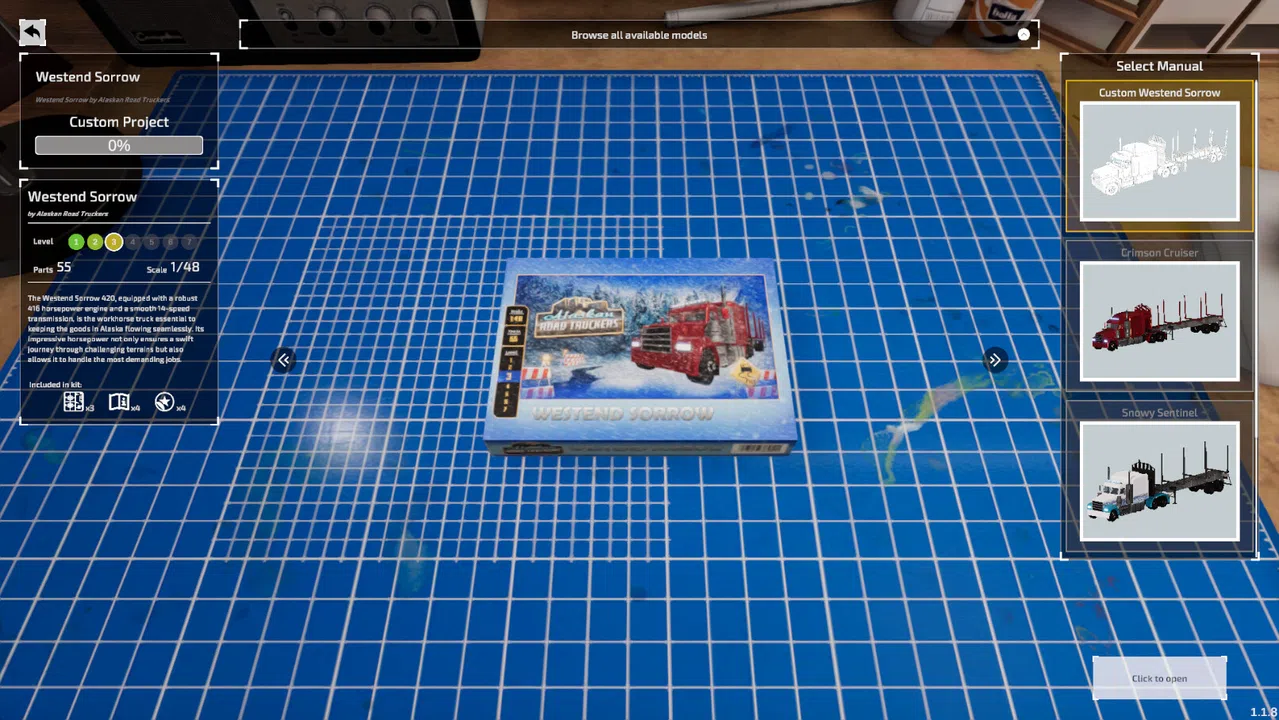 Model Builder: Alaskan Road Truckers DLC Screenshot 2