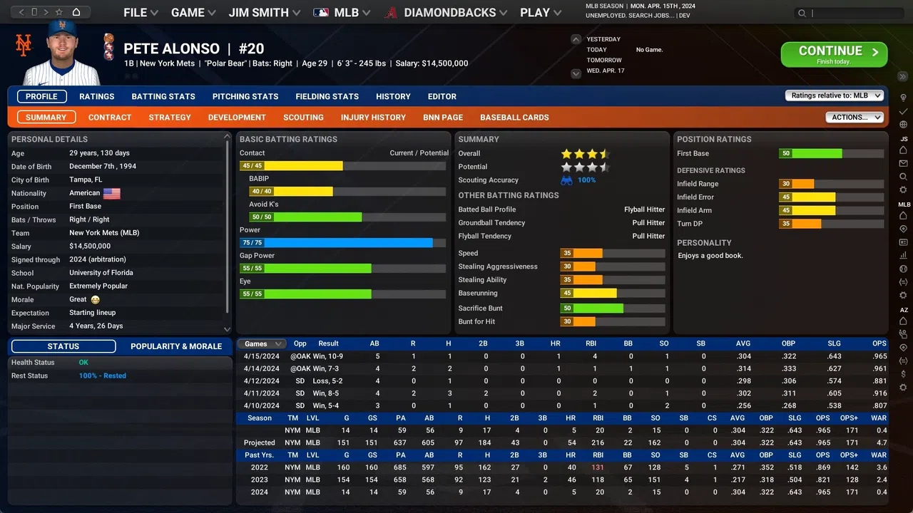 Out of the Park Baseball 25 Screenshot 5