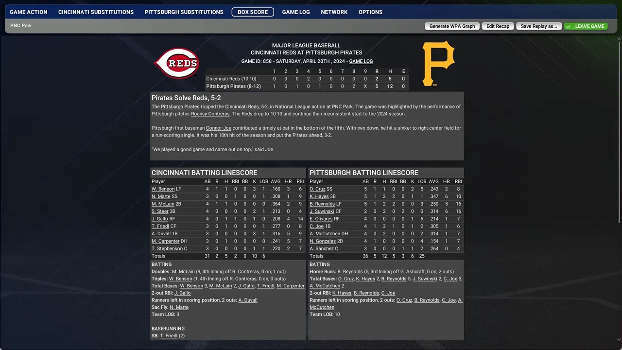 Out of the Park Baseball 25 Screenshot 13