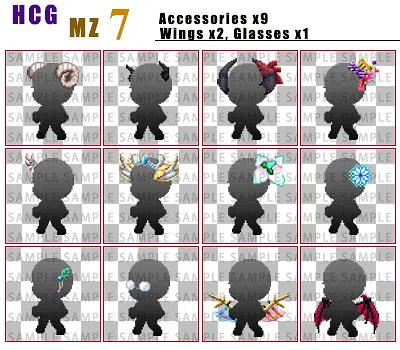 RPG Maker MZ - Heroine Character Generator 7 for MZ Screenshot 1