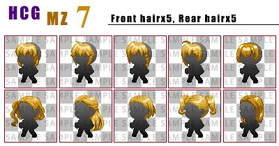 RPG Maker MZ - Heroine Character Generator 7 for MZ Screenshot 3
