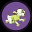 Dog paddle waddle icon