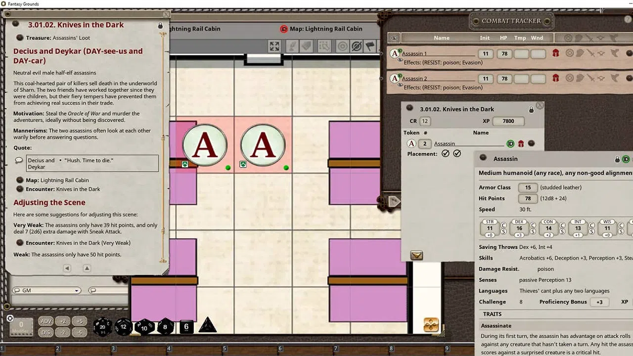 Fantasy Grounds - D&D Adventurers League EB-06 The Last Word Screenshot 1