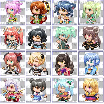 RPG Maker MV - Fantasy Heroine Character Pack 7 Screenshot 9