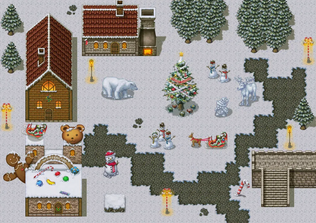RPG Maker VX Ace - Winter Wonderland Tiles Screenshot 5