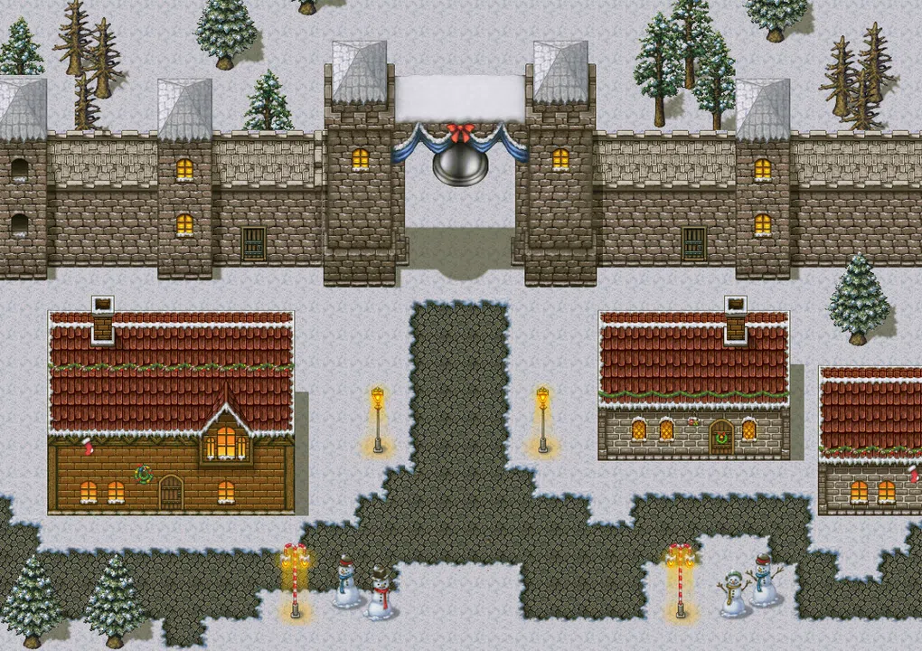 RPG Maker VX Ace - Winter Wonderland Tiles Screenshot 3