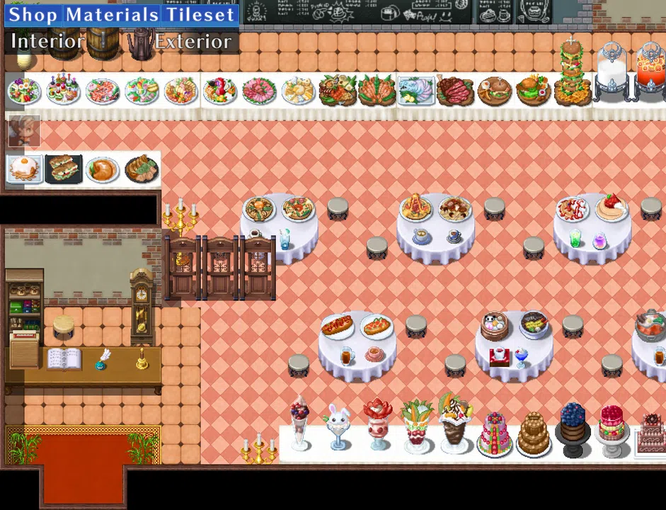 RPG Maker MZ - Shop Materials Tileset - Interior / Exterior Screenshot 6