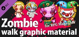 RPG Maker MV - Zombie walk graphic material 01
