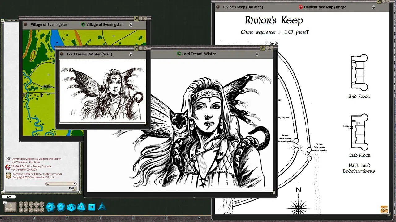 Fantasy Grounds - D&D Classics: FRQ1 Haunted Halls of Eveningstar (2E) Screenshot 2