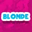 Blonde icon