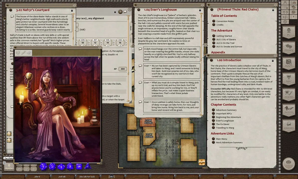 Fantasy Grounds - 5E: Primeval Thule: Red Chains Screenshot 3