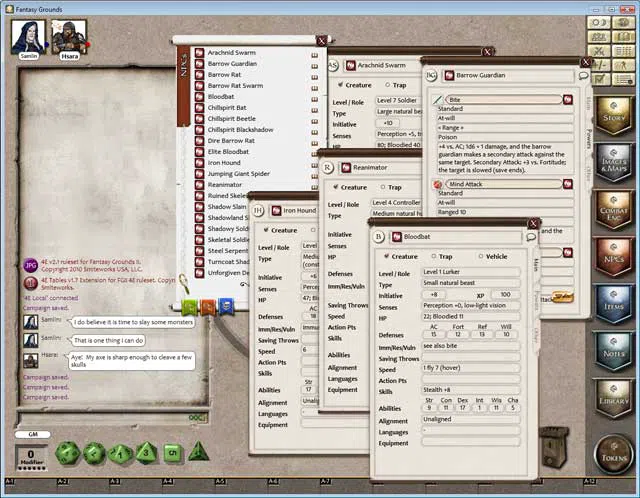 Fantasy Grounds - 4E: Lands of Darkness #1: The Barrow Grounds Screenshot 5