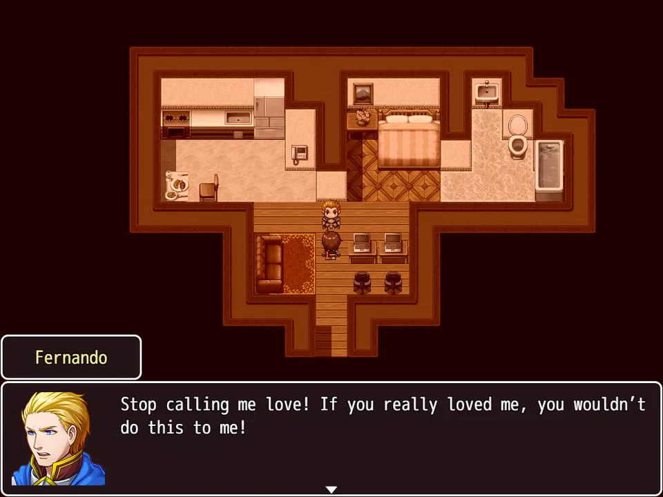 Sick Love - An RPG Maker Novel Screenshot 4